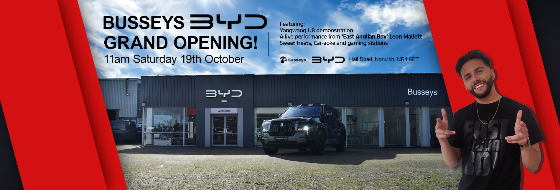 Busseys BYD Store Grand opening 