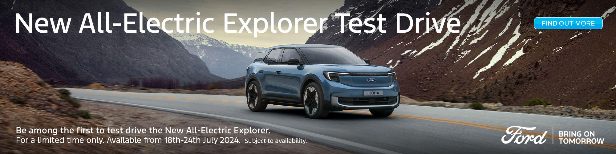New All-Electric Explorer Test Drive - Book Yours!