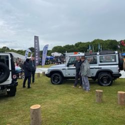 Busseys at the Suffolk show with the Ineos Grenadier