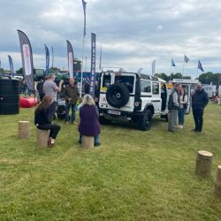 Busseys at the Suffolk show with the Ineos Grenadier