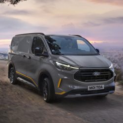 All-New Transit Custom on the road