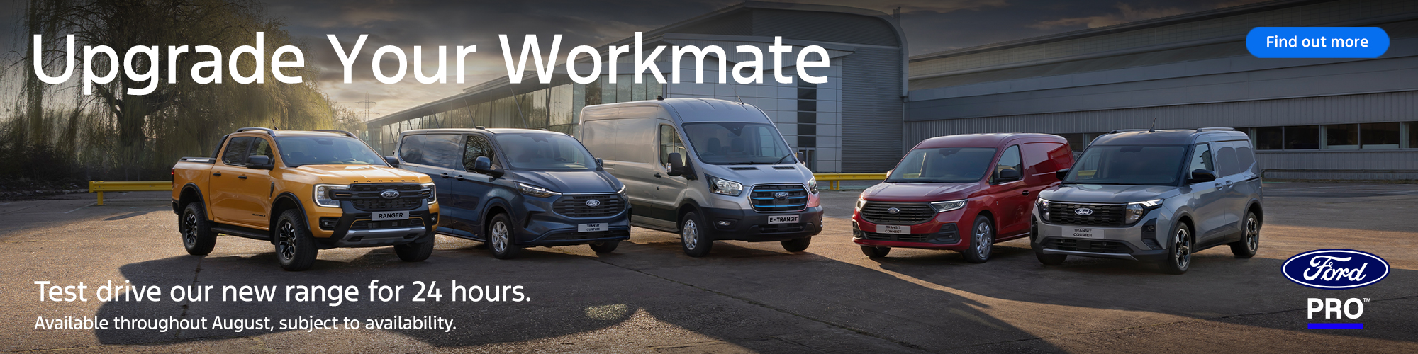 Upgrade your workmate test drive promotion